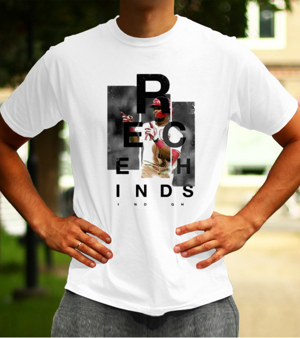 Rece Hinds Hindsight Baseball Player T-Shirt