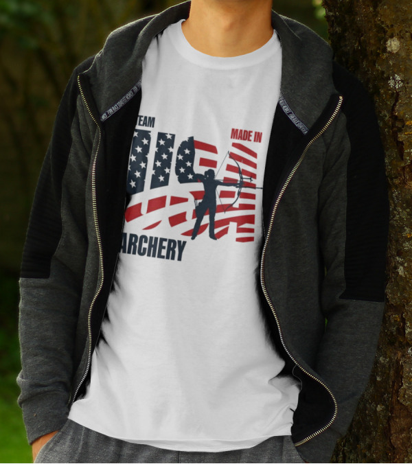 Team USA Archery Made In Olympic T-Shirt