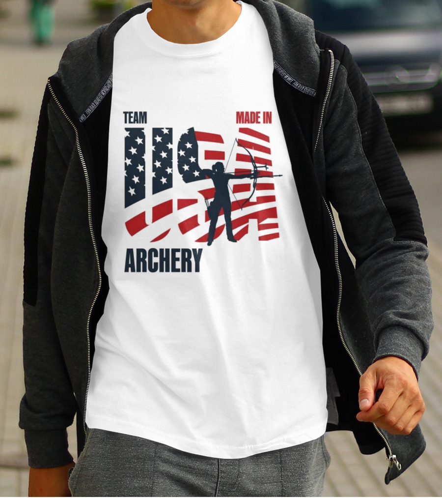 Team USA Archery Made In Olympic T-Shirt