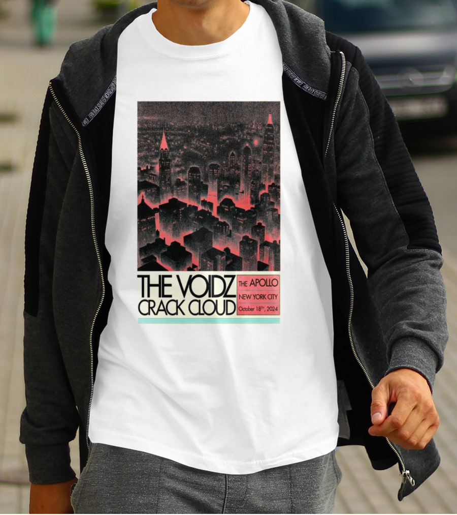 The Voidz Crack Cloud The Apollo New York City October 18th T-Shirt