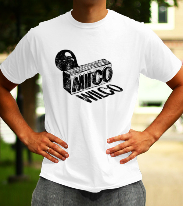 Wilco Stamp Rubber Ink Block T-Shirt