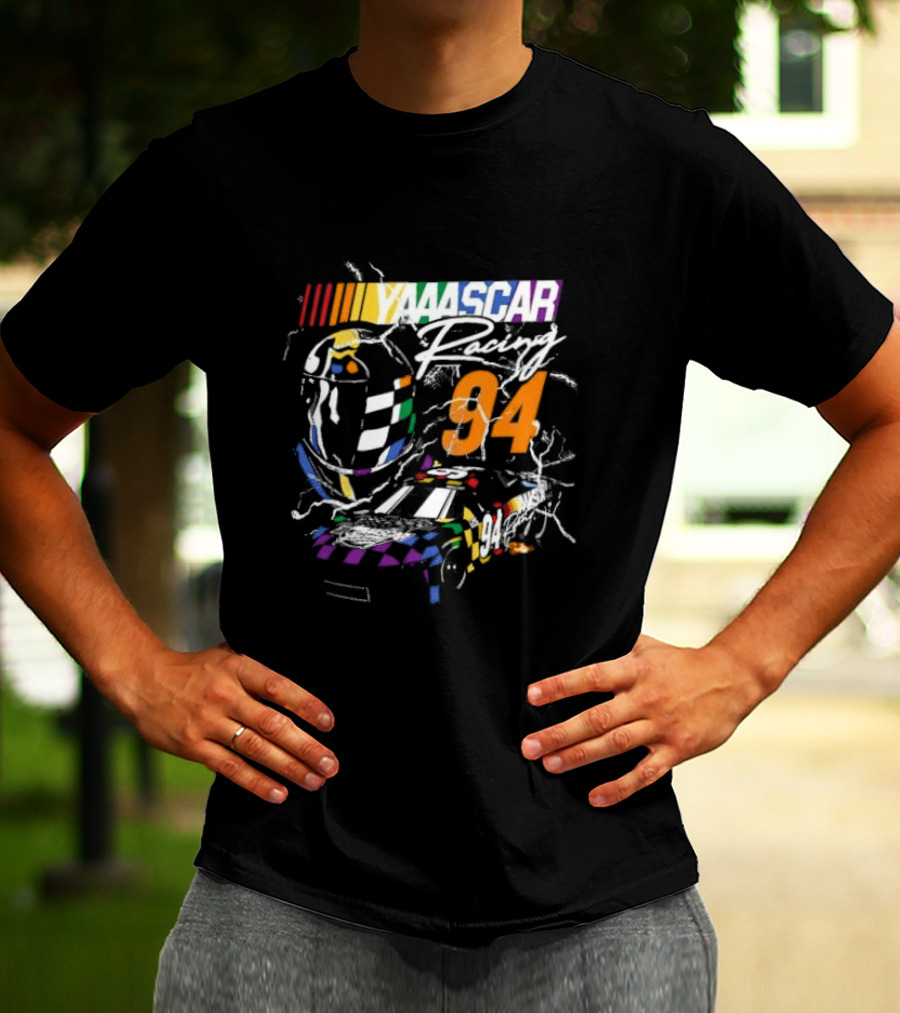 YAAASCAR Racing 94 NASCAR Checkered Flag Sports T-Shirt