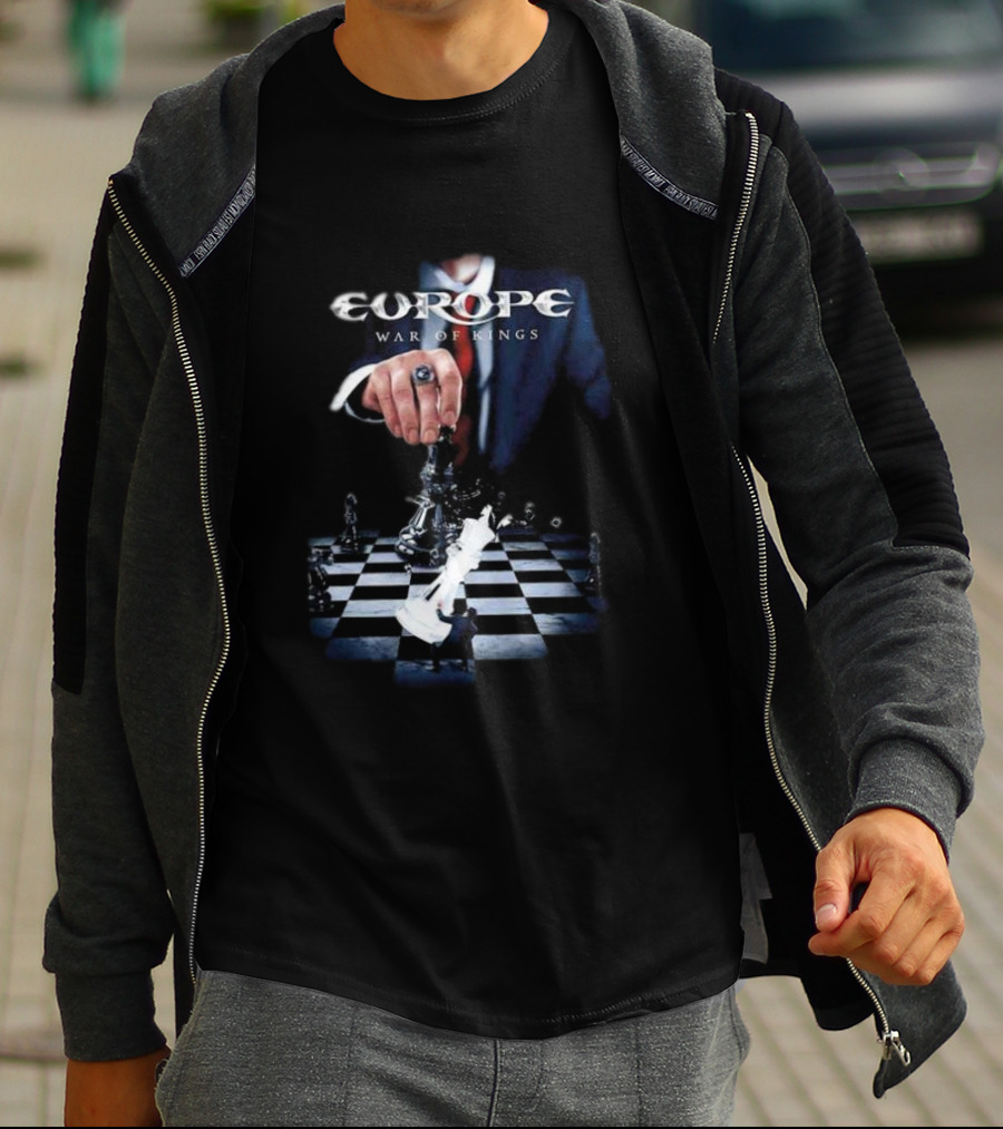 Europe War Of Kings Chess Battle T-Shirt
