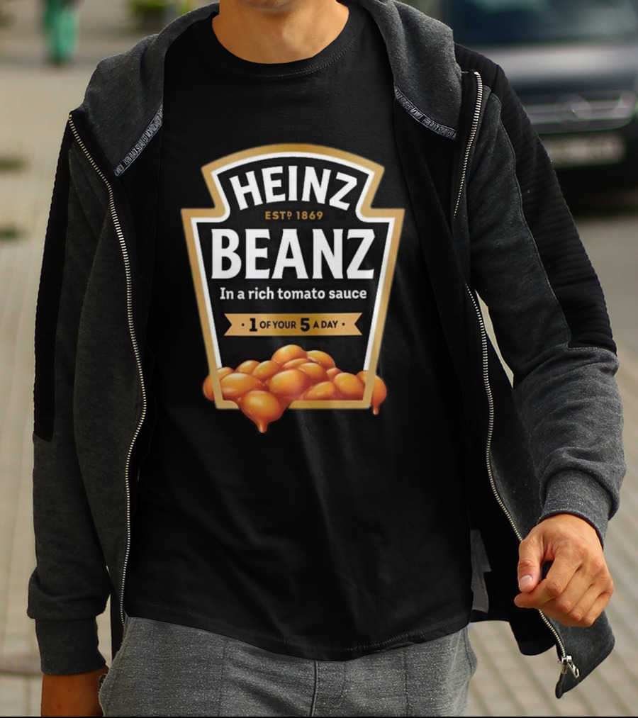 Heinz Beanz Est 1869 In A Rich Tomato Sauce 1 Of Your 5 A Day T-Shirt