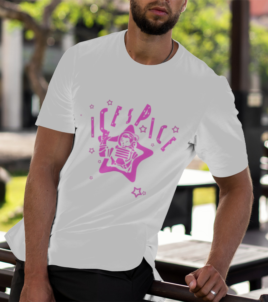 Ice Spice Astronaut With Stars Billionaire Boys Club T-Shirt