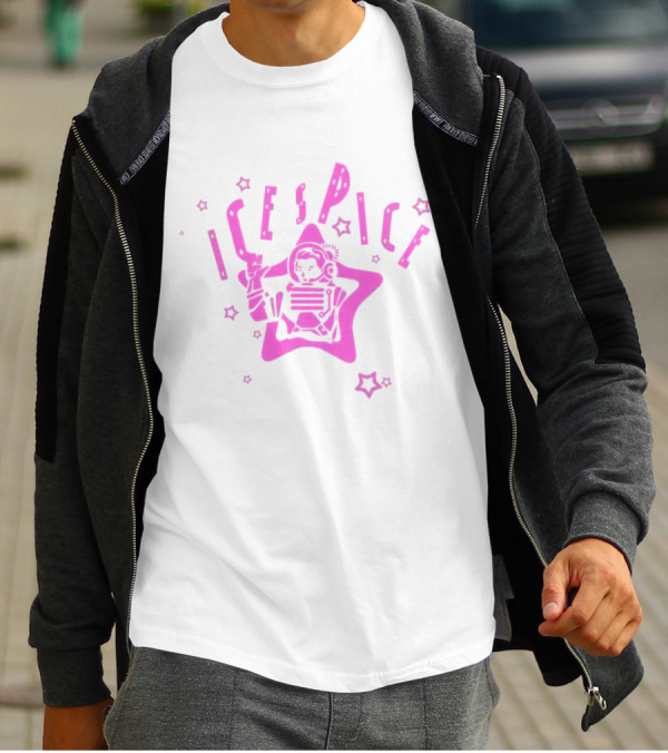Ice Spice Astronaut With Stars Billionaire Boys Club T-Shirt