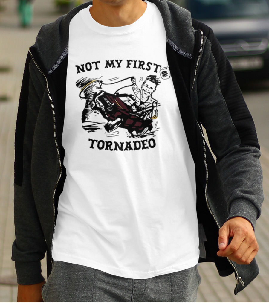Not My First Tornadeo Glen Powell Ride T-Shirt