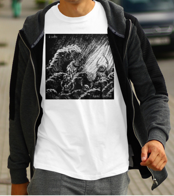 Kurt Travis B Sides Ocean Wave Creatures T-Shirt