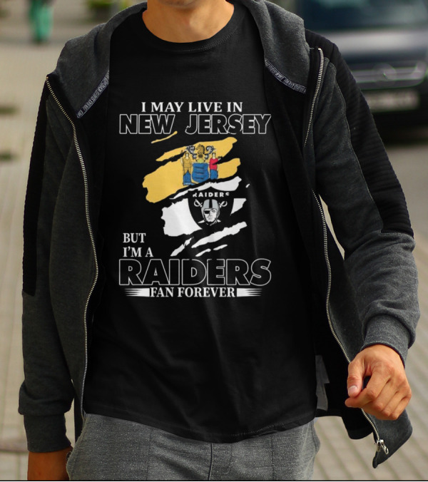 Las Vegas Raiders New Jersey Living Raiders Fan Forever T-Shirt