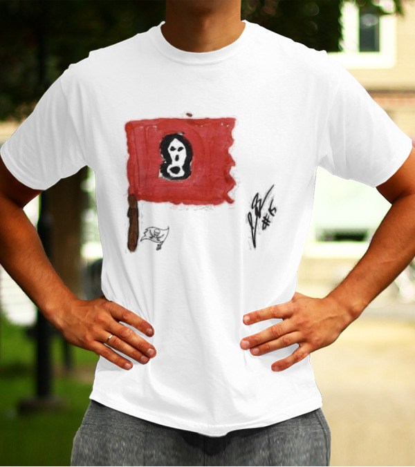 Jalen McMillan Tampa Bay Buccaneers Rookie Ash Paint Tri-Blend T-Shirt