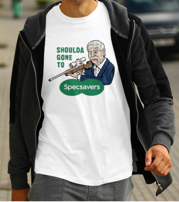 Shoulda Gone To Specsavers Joe Snipen Sniper T-Shirt