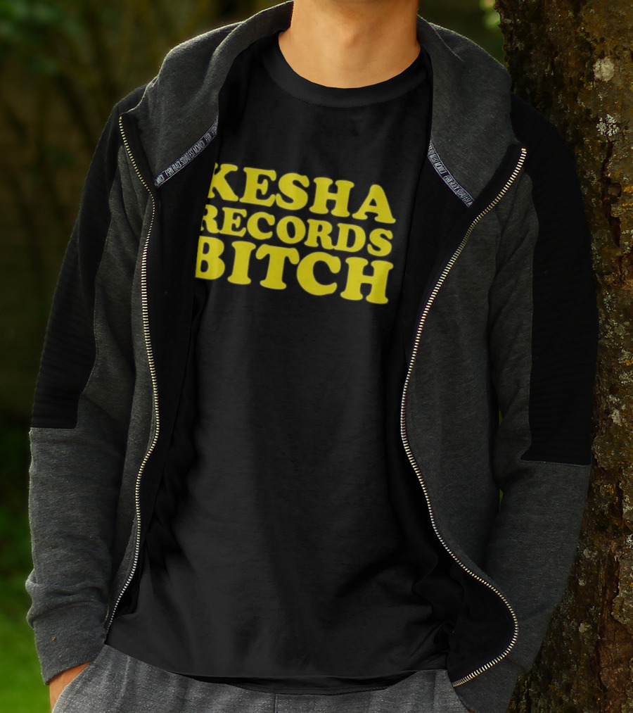Kesha Records Bitch T-Shirt