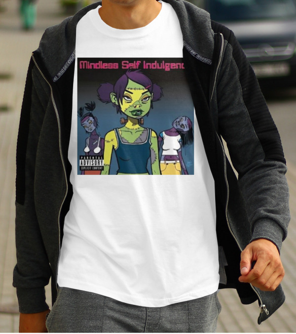 Mindless Self Indulgence Explicit Content Animated Zombie Characters T-Shirt