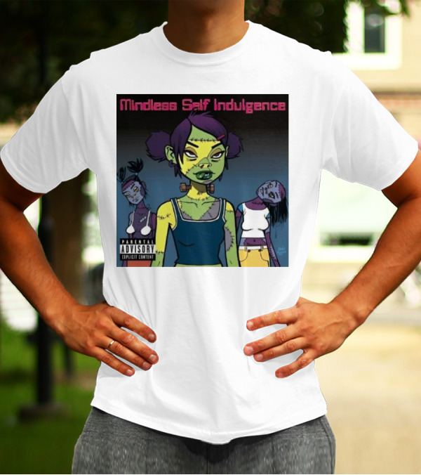 Mindless Self Indulgence Explicit Content Animated Zombie Characters T-Shirt
