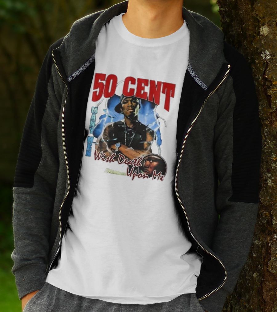 50 Cent Many Men Wish Death Upon Me Money By Monday T-Shirt