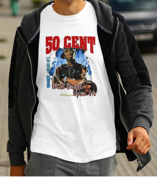 50 Cent Many Men Wish Death Upon Me Money By Monday T-Shirt