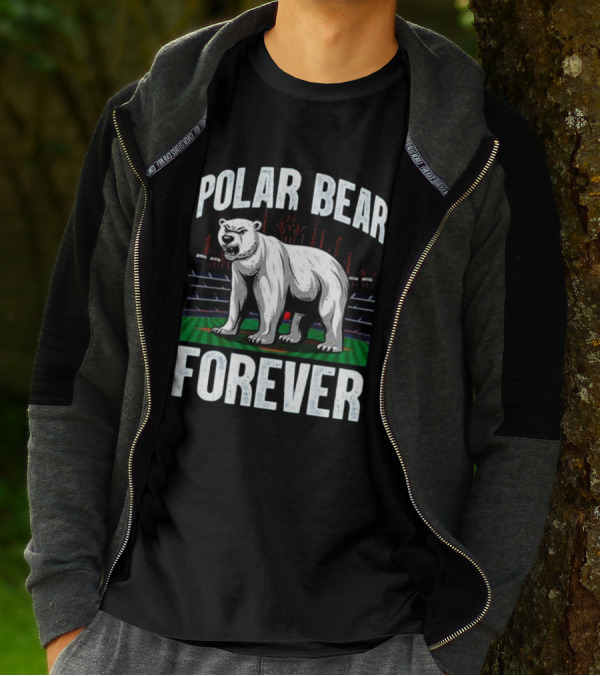 Polar Bear Forever New York Mets Stadium Skyline T-Shirt