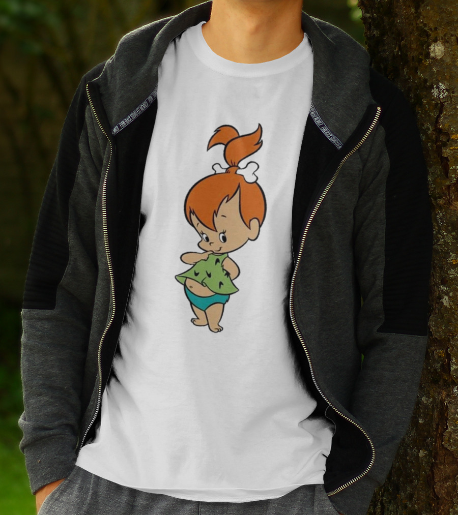 Originalkid Hanna Barbera Pebbles Flintstone Iconic Character T-Shirt