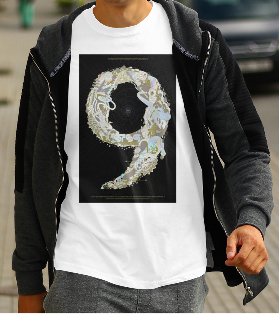 STS9 Transcend The Landscape Of Surrealistic Reality Ogden Theatre Denver July 19 T-Shirt