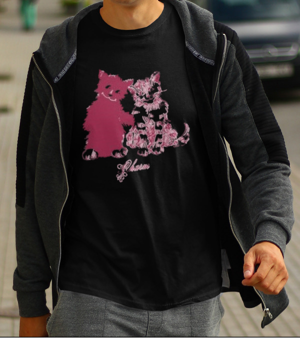 Clairo Charm Feline Companions T-Shirt