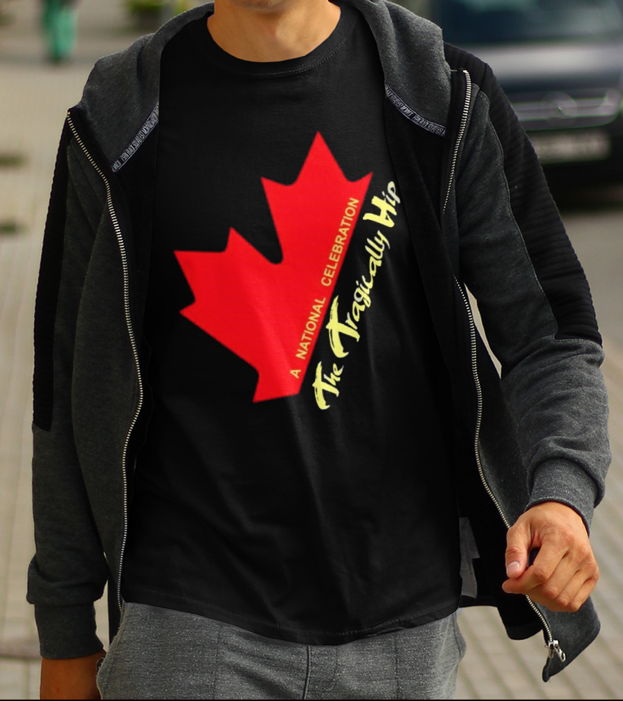 The Tragically Hip Canada Maple Leaf A National T-Shirt