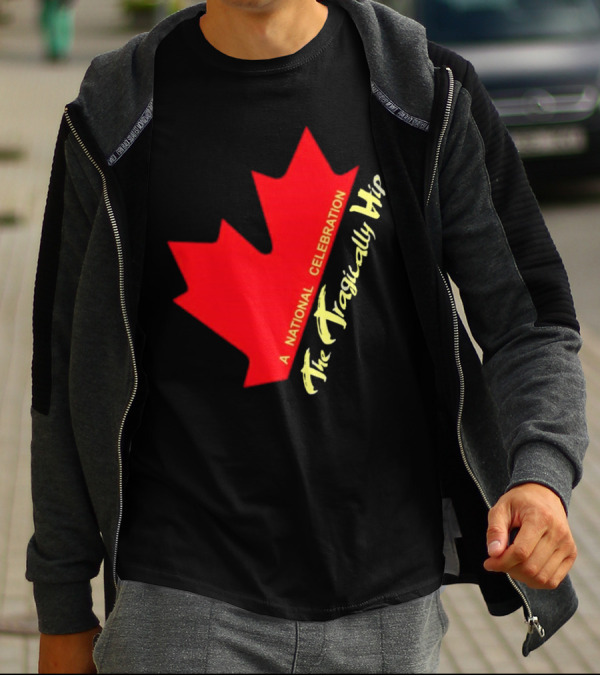The Tragically Hip Canada Maple Leaf A National T-Shirt