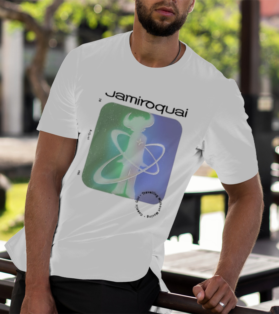 Jamiroquai Cosmic Being Travelling Without Moving August 29 96 T-Shirt