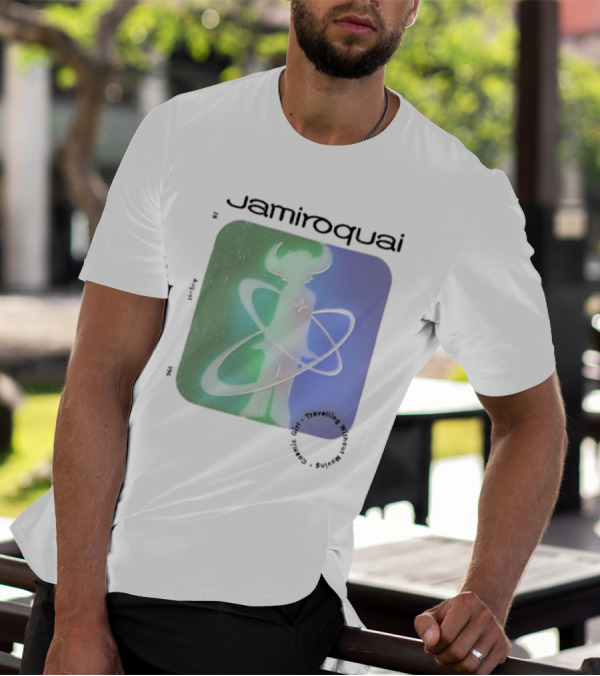 Jamiroquai Cosmic Being Travelling Without Moving August 29 96 T-Shirt