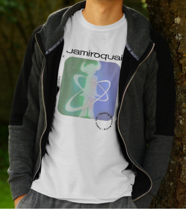 Jamiroquai Cosmic Being Travelling Without Moving August 29 96 T-Shirt