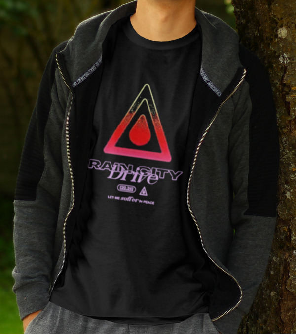 Rain City Drive Frozen Let Me Suffer In Peace Triangle T-Shirt