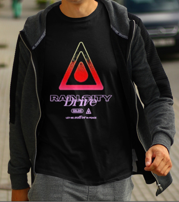 Rain City Drive Frozen Let Me Suffer In Peace Triangle T-Shirt