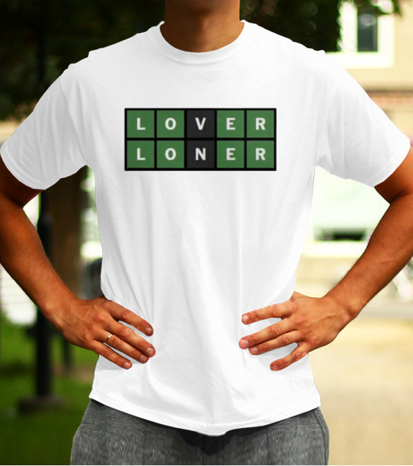 Lover Loner Grid Blocks T-Shirt