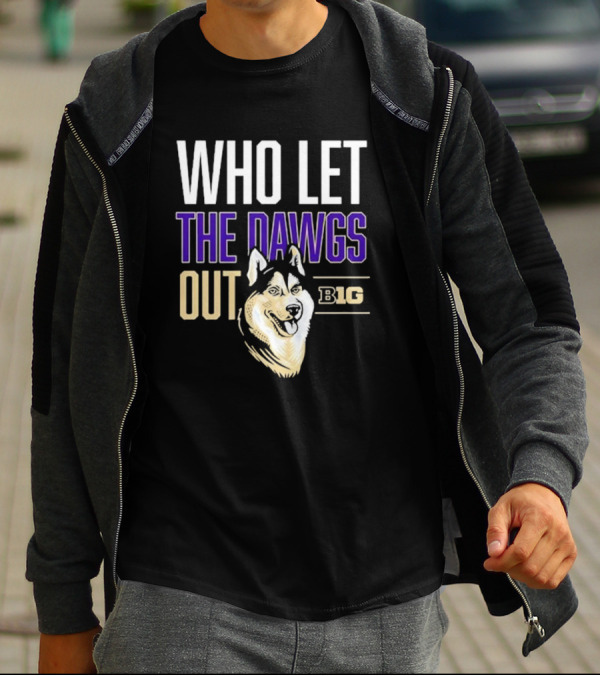 Who Let The Dawgs Out B1G T-Shirt