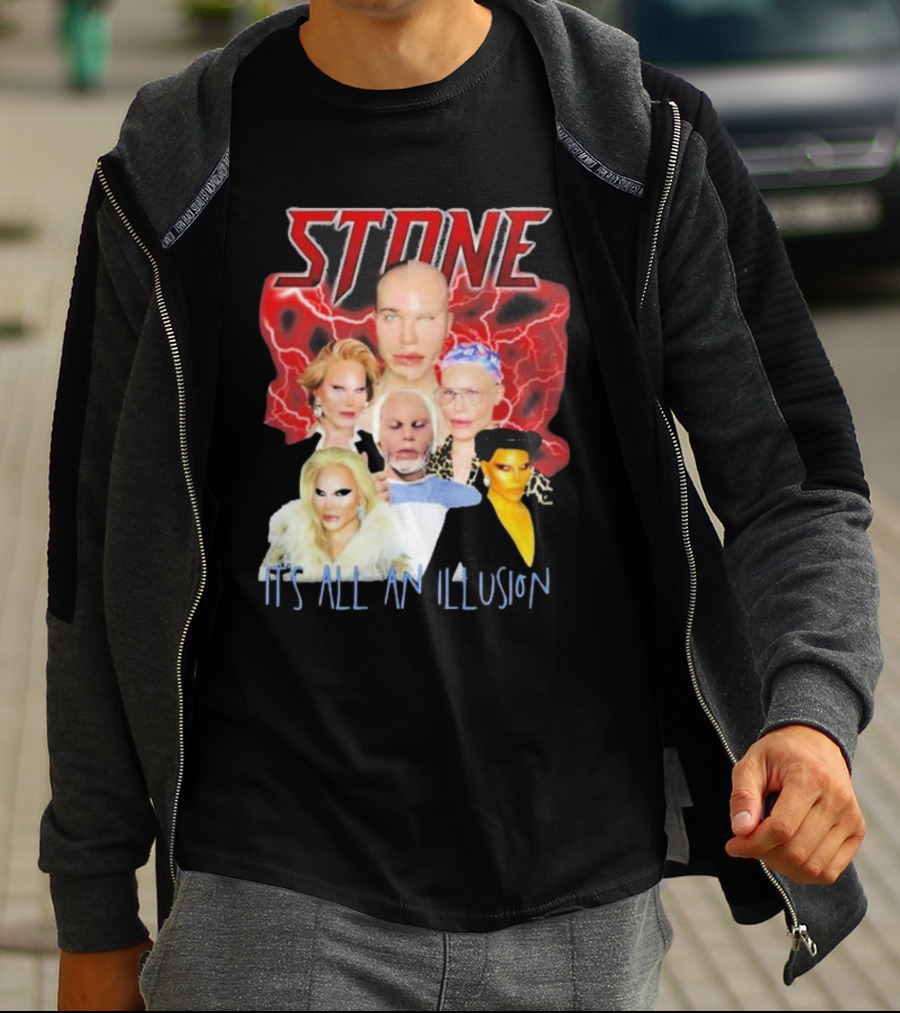 Stone Surgery Alexis Stone It's All An Illusion T-Shirt