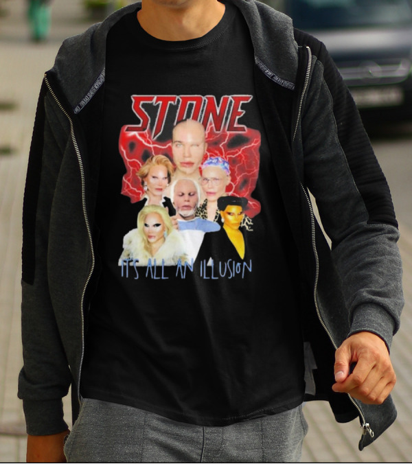 Stone Surgery Alexis Stone It's All An Illusion T-Shirt