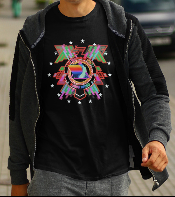 Hawkwind In Search Of Space Psychedelic Star Geometry T-Shirt