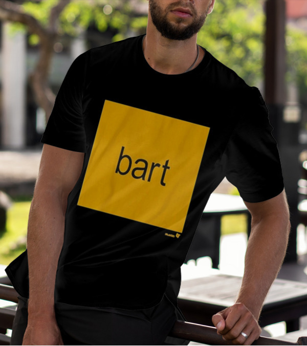 Bart Slayer Brat Yellow Square T-Shirt