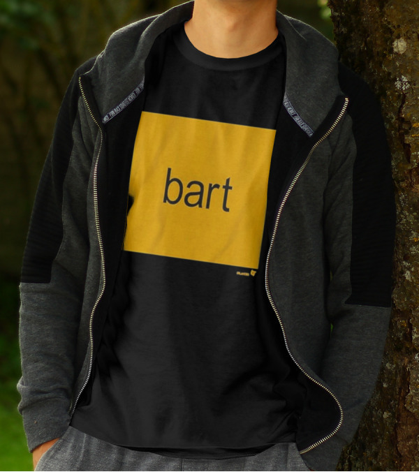 Bart Slayer Brat Yellow Square T-Shirt