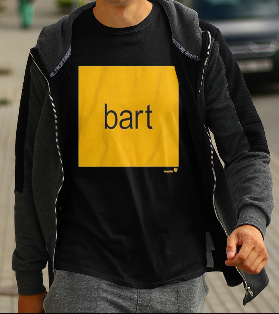 Bart Slayer Brat Yellow Square T-Shirt