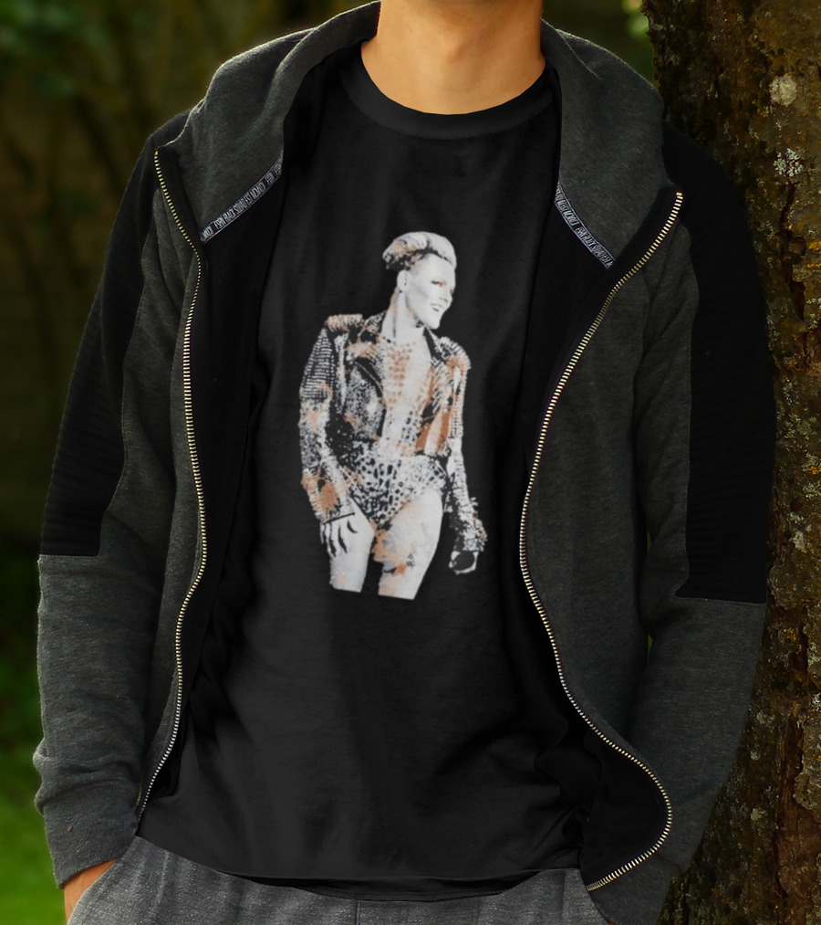 Pink Trustfall Bleach Rock Star Bold T-Shirt