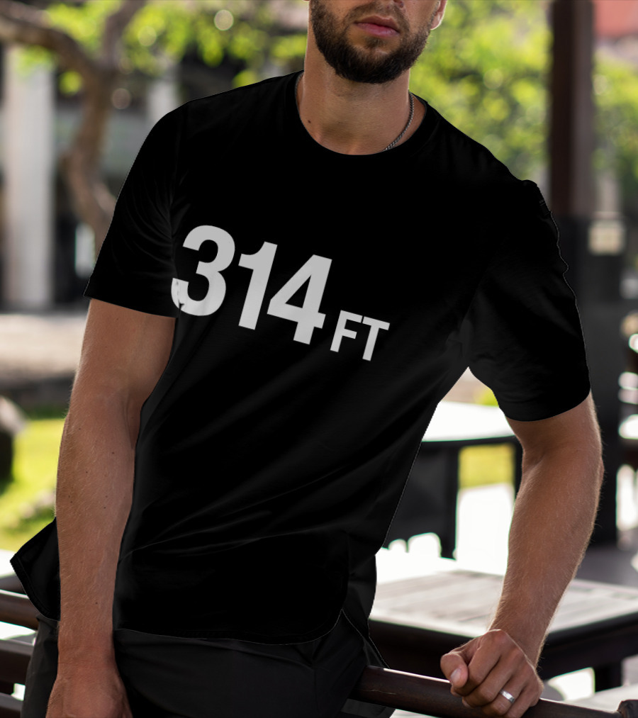 314 Ft Pi Day Math Joke T-Shirt