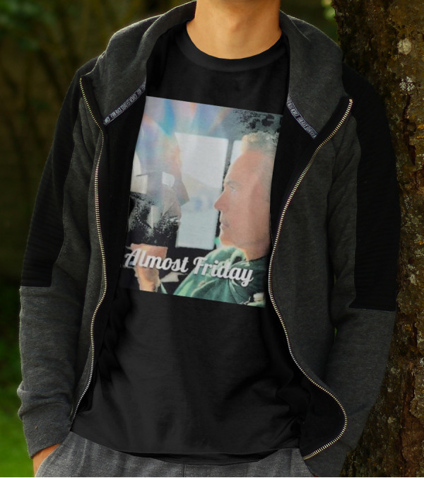 Almost Friday Downey Marvel Mask Face Off T-Shirt