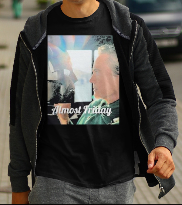 Almost Friday Downey Marvel Mask Face Off T-Shirt