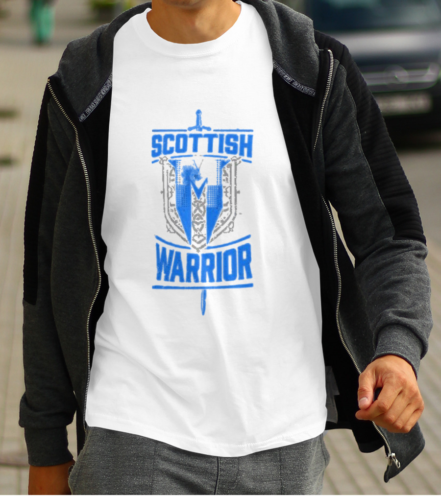 Drew Mcintyre Scottish Warrior Sword And Castle T-Shirt
