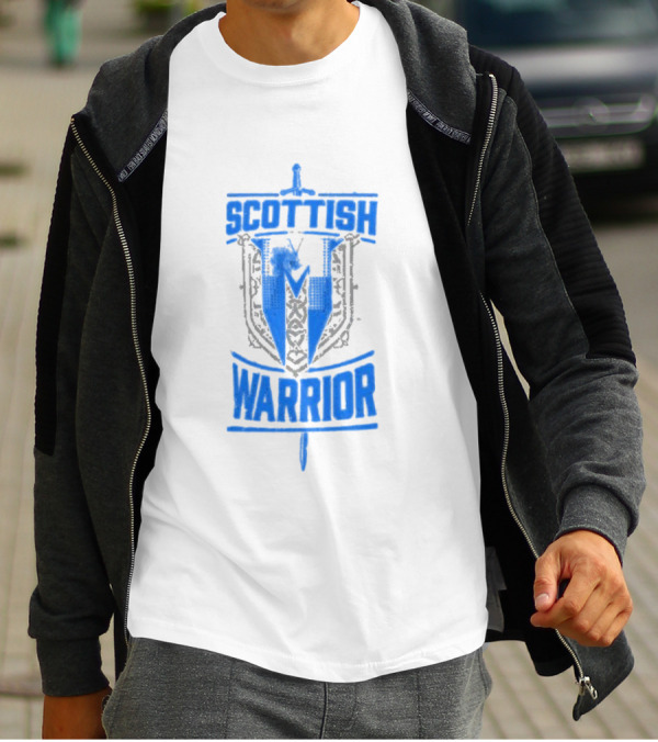 Drew Mcintyre Scottish Warrior Sword And Castle T-Shirt