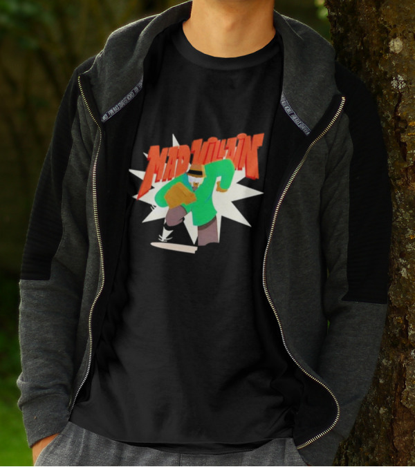 Madvillain MF Doom Cartoon Style Retro Villain Action T-Shirt