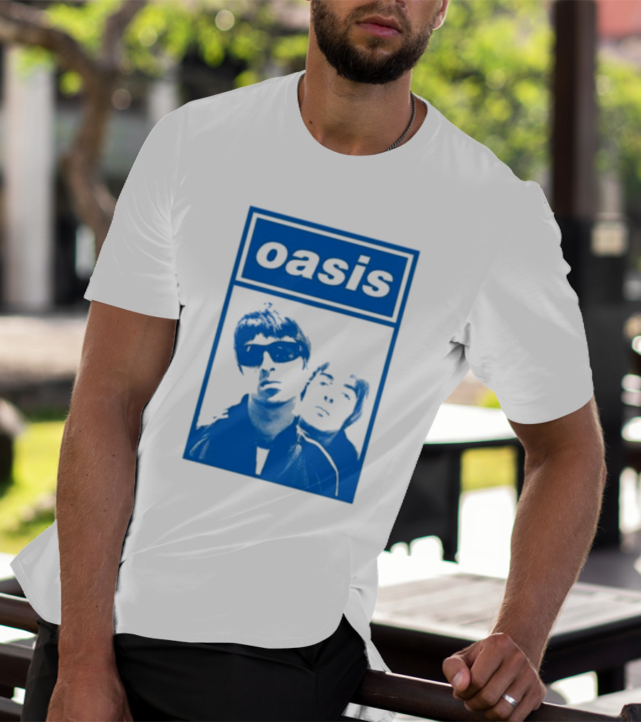 Oasis Noel Liam Photo T-Shirt