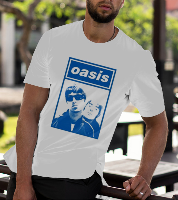 Oasis Noel Liam Photo T-Shirt