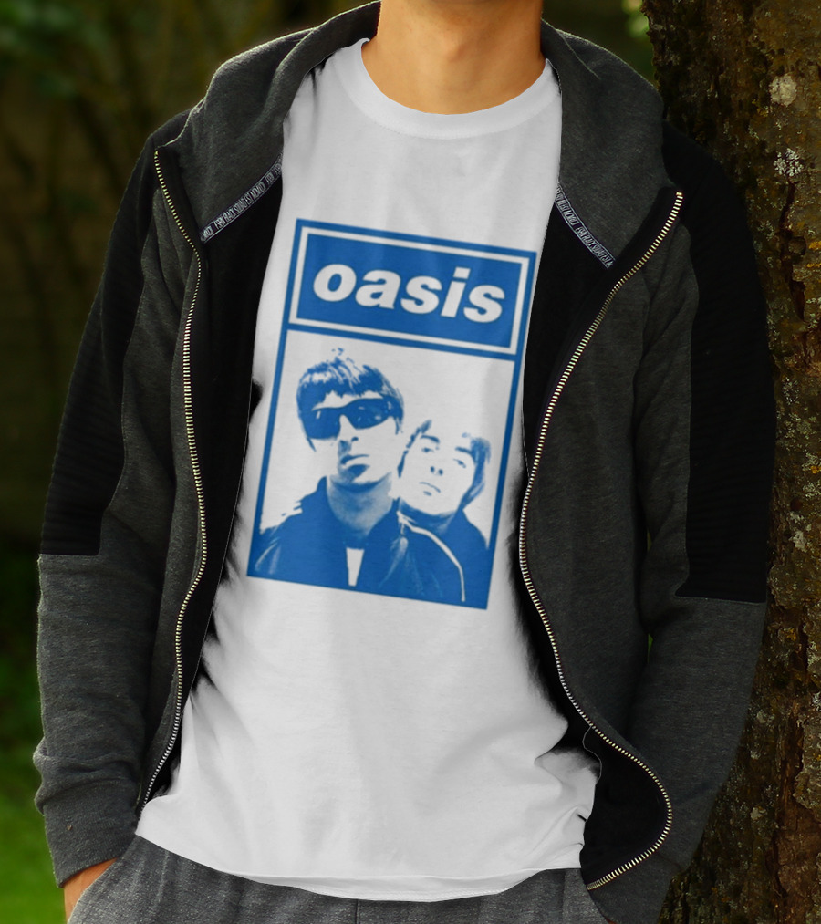 Oasis Noel Liam Photo T-Shirt