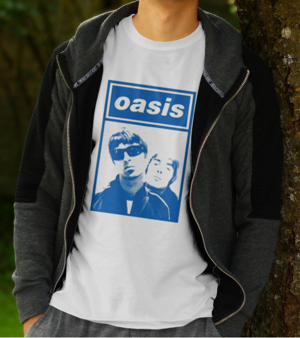 Oasis Noel Liam Photo T-Shirt